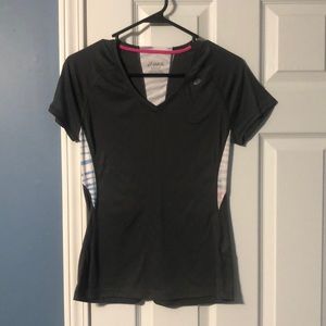 ASICS gray athletic t-shirt